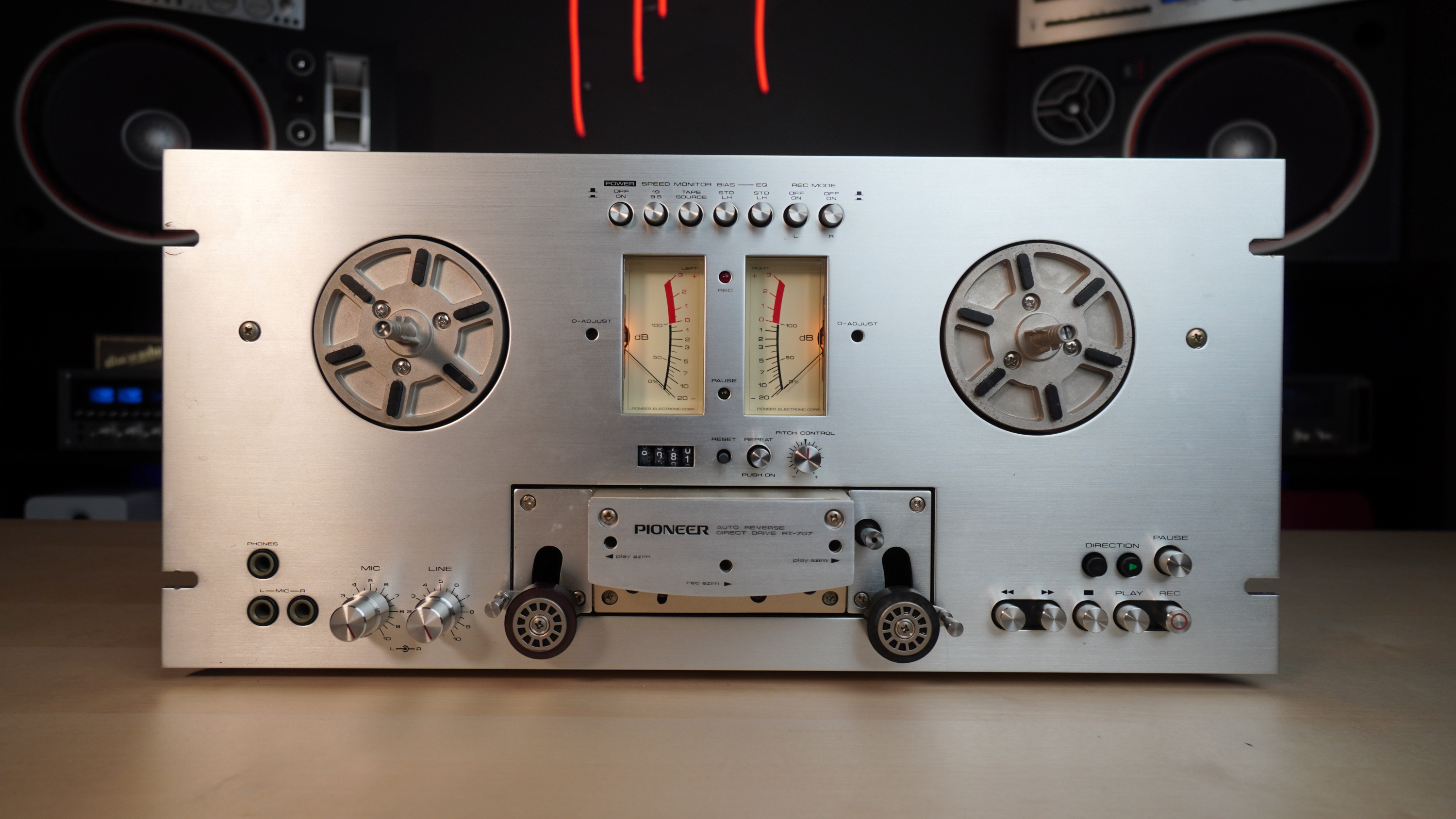 RT-707 4-Track Stereo Reel-to-Reel Tape Deck