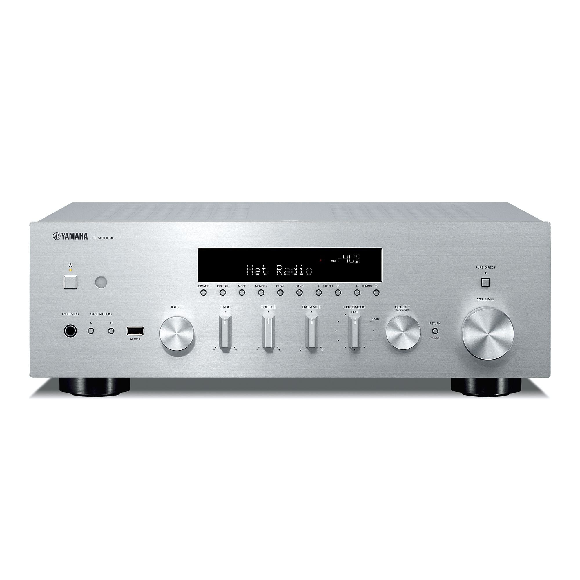 Yamaha R-N600A Network Stereo Receiver - Silver