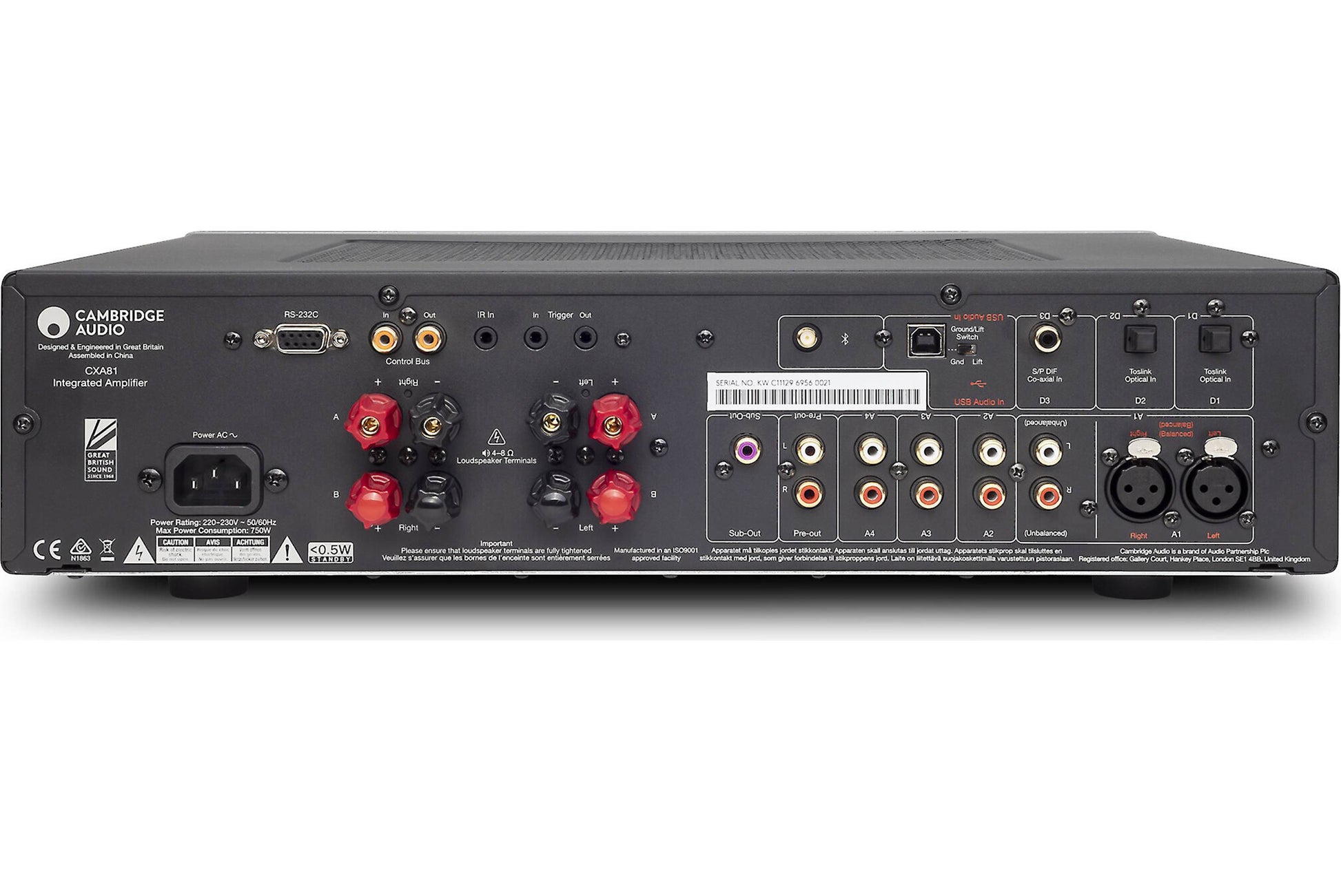 Cambridge Audio CXA81 - Integrated Amp