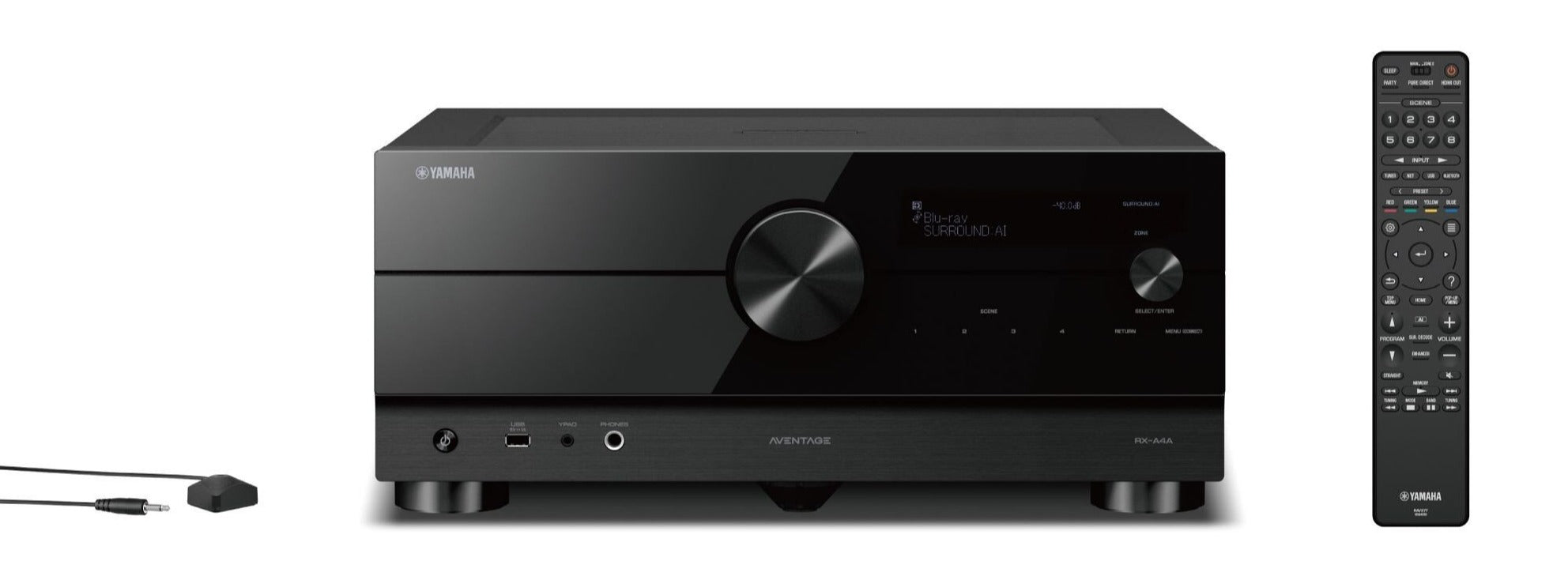 Yamaha RX-A4A AVENTAGE 7.2-Channel AV Receiver with 8K HDMI and MusicC