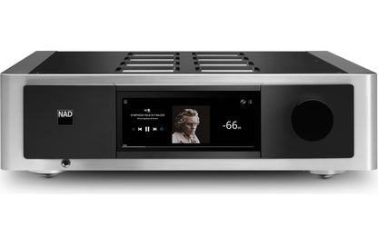 NAD M33 Master Series Stereo integrated amplifier with HDMI, built-in BluOS™ streaming, Apple AirPlay® 2, and Bluetooth®