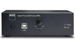NAD PP 4 Phono preamplifier for moving magnet and moving coil cartridges with USB output